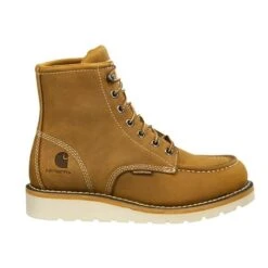 Women's Carhartt 6" Wedge Moc Toe Waterproof Boots 21 Women's Carhartt 6" Wedge Moc Toe Waterproof Boots -Work Shoe Store 0 1001 carhartt 6 wedge moc toe waterproof boots light bison oil tanned