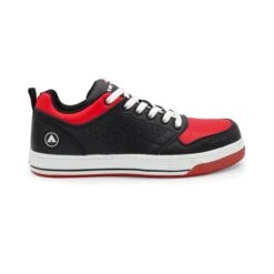 Women's Airwalk Arena Composite Toe -Work Shoe Store 0 650 airwalk arena composite toe black red2
