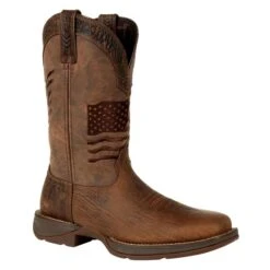 Work Shoe Store 30 Men's Durango Rebel Distressed Flag Embroidery Western Boots