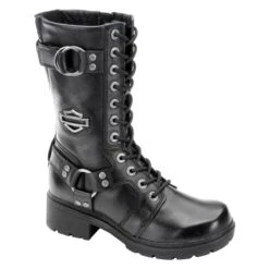 Women's Harley Davidson Footwear Eda Side-Zip Boots