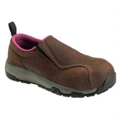 Women's Nautilus ESD Slip On Composite Toe -Work Shoe Store 0 650 nautilus esd slip on composite toe brown
