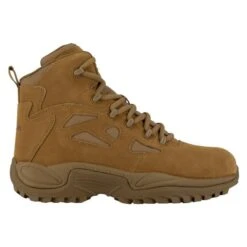 Men's Reebok 6" Rapid Response RB Composite Toe Side-Zip Boots -Work Shoe Store 0 650 reebok 6 rapid response rb composite toe side zip coyote brown