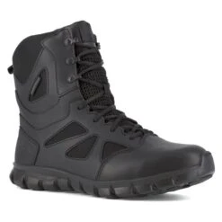 Women's Reebok 8" Sublite Cushion Tactical Waterproof Boot Side-Zip Boots
