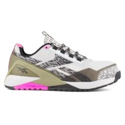Women's Reebok Nano X1 Adventure Work Composite Toe -Work Shoe Store 0 650 reebok nano x1 adventure work composite toe silver army green pink