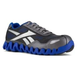 Men's Reebok Zig Pulse Work Composite Toe -Work Shoe Store 0 650 reebok zig pulse work composite toe gray blue