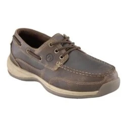 Women's Rockport Works Sailing Club Boat Shoe Steel Toe -Work Shoe Store 0 650 rockport works sailing club boat shoe steel toe brown2