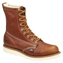 Men's Thorogood 8" American Heritage Wedge Steel Toe Leather Boots