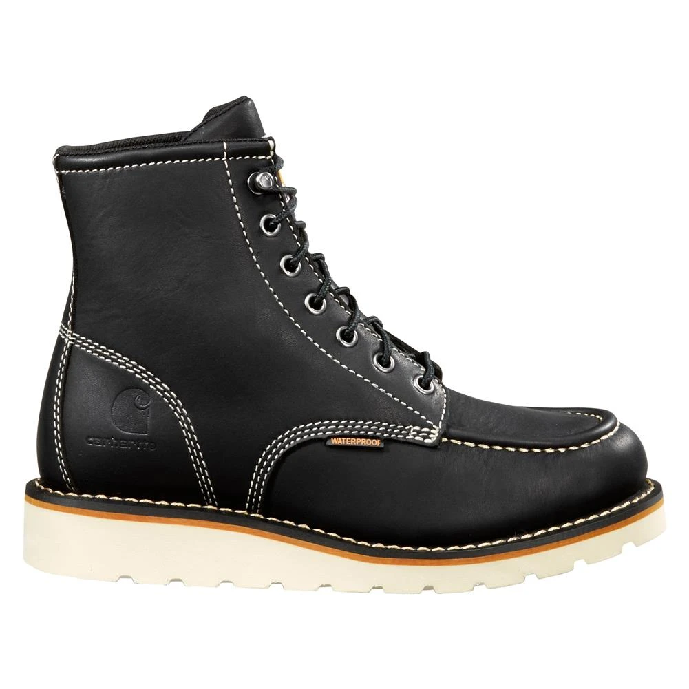 Women's Carhartt 6" Wedge Moc Toe Waterproof Boots 2 Women's Carhartt 6" Wedge Moc Toe Waterproof Boots - Image 2