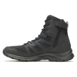 Men's Bates Rally Force Tall Side-Zip Boots -Work Shoe Store 1 650 bates rally force tall side zip boots black