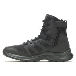 Men's Bates Rallyforce Tall Side-Zip Boots -Work Shoe Store 1 650 bates rallyforce tall side zip boots black