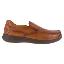 Men's Florsheim Bayside Slip-On Steel Toe -Work Shoe Store 1 650 florsheim bayside slip on steel toe cognac