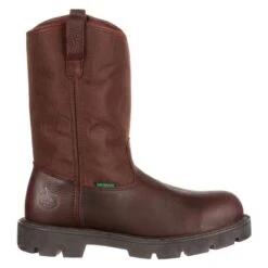 New Arrival -Work Shoe Store 1 650 georgia 11 homeland steel toe waterproof brown