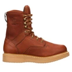 New Arrival -Work Shoe Store 1 650 georgia 8 wedge steel toe barracuda gold