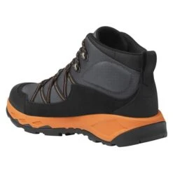 Men's LaCrosse 4" San Juan Mid GTX Boots -Work Shoe Store 1 650 lacrosse 4 san juan mid gtx boots gunmetal orange
