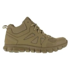 Men's Reebok Sublite Cushion Tactical Mid Boots -Work Shoe Store 1 650 reebok sublite cushion tactical mid coyote