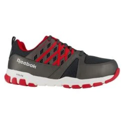 Men's Reebok SubLite Work Steel Toe -Work Shoe Store 1 650 reebok sublite work steel toe gray red