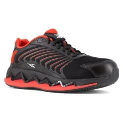 Men's Reebok Zig Elusion Heritage Work Composite Toe -Work Shoe Store 1 650 reebok zig elusion heritage work composite toe black red