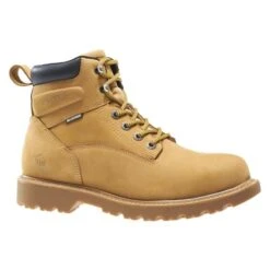 Men's Wolverine Floorhand Steel Toe Waterproof Boots -Work Shoe Store 1 650 wolverine floorhand steel toe waterproof wheat