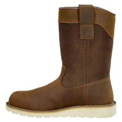 Men's Carhartt 10" Wellington Wedge Waterproof Boots 10 Men's Carhartt 10" Wellington Wedge Waterproof Boots -Work Shoe Store 2 1001 carhartt 10 wellington wedge waterproof boots brown