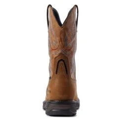 Men's Ariat 11" Workhog XT H2O Wide Sqare Toe Waterproof Boots -Work Shoe Store 2 650 ariat 11 workhog xt h2o wide square toe waterproof boots destressed brown bravo brown