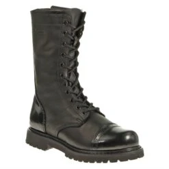 Men's Bates 11" Paratrooper Side-Zip Boots -Work Shoe Store 2 650 bates 11 paratrooper side zip black