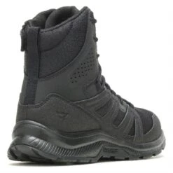 Men's Bates Rally Force Tall Side-Zip Boots -Work Shoe Store 2 650 bates rally force tall side zip boots black