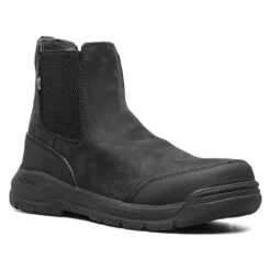 Women's BOGS Shale Leather Chelsea Composite Toe Waterproof Boots -Work Shoe Store 2 650 bogs shale leather chelsea composite toe waterproof boots black