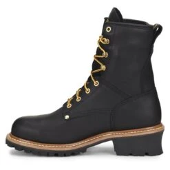 Men's Carolina Elm Steel Toe Waterproof Boots -Work Shoe Store 2 650 carolina elm steel toe waterproof boots black