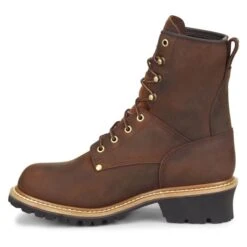 Men's Carolina Elm Steel Toe Waterproof Boots -Work Shoe Store 2 650 carolina elm steel toe waterproof boots brown