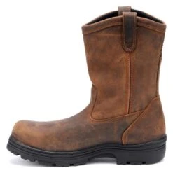 Men's Carolina Laser Composite Toe Waterproof Boots -Work Shoe Store 2 650 carolina laser composite toe waterproof boots brown