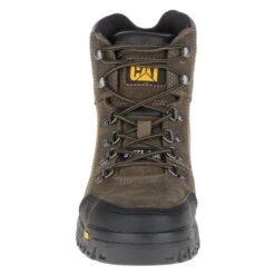Men's CAT Outline Steel Toe Boots -Work Shoe Store 2 650 cat outline steel toe dark gull gray