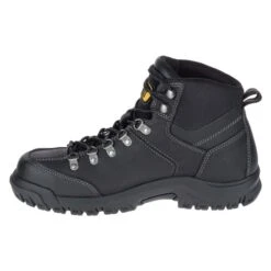 Men's CAT Threshold Steel Toe Waterproof Boots -Work Shoe Store 2 650 cat threshold steel toe waterproof black