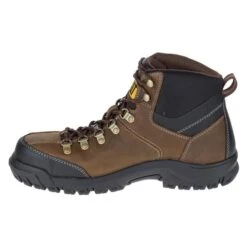 Men's CAT Threshold Steel Toe Waterproof Boots -Work Shoe Store 2 650 cat threshold steel toe waterproof real brown
