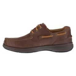 Men's Florsheim Bayside Steel Toe -Work Shoe Store 2 650 florsheim bayside steel toe brown