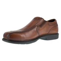 Men's Florsheim Coronis Slip-On Steel Toe -Work Shoe Store 2 650 florsheim coronis slip on steel toe brown