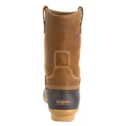 Georgia 10" Marshland Pull-On Waterproof Boots -Work Shoe Store 2 650 georgia 10 marshland pull on waterproof brown