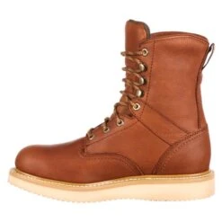 Men's Georgia 8" Wedge Boots -Work Shoe Store 2 650 georgia 8 wedge barracuda gold