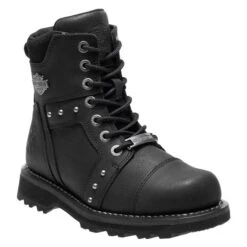 Women's Harley Davidson Oakleigh Side-Zip Boots -Work Shoe Store 2 650 harley davidson oakleigh black