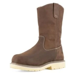 Men's Iron Age 11" Solidifier Pull-On Composite Toe Met Guard Boots -Work Shoe Store 2 650 iron age 11 solidifier pull on composite toe met guard boots brown