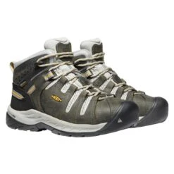 Women's Keen Utility Flint II MID Steel Toe Waterproof Boots -Work Shoe Store 2 650 keen utility flint ii mid steel toe waterproof boots magnet vapor