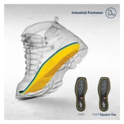 MEGAComfort PAM Square Toe -Work Shoe Store 2 650 megacomfort pam square toe yellow