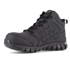 Men's Reebok 6" Sublite Cushion Work Composite Toe Boots -Work Shoe Store 2 650 reebok 6 sublite cushion work composite toe boots black