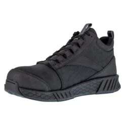 Men's Reebok Fusion Formidable Work Mid Composite Toe Boots -Work Shoe Store 2 650 reebok fusion formidable work mid composite toe boots black crazy horse leather