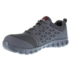 Men's Reebok Sublite Cushion Work Composite Toe SR -Work Shoe Store 2 650 reebok sublite cushion work composite toe sr gray