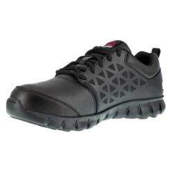 Women's Reebok Sublite Cushion Work Leather Met Guard Alloy Toe -Work Shoe Store 2 650 reebok sublite cushion work leather met guard alloy toe black