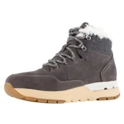 Women's Rockport Works Pulse Tech Fashion Hiker Composite Toe Waterproof Bootie -Work Shoe Store 2 650 rockport works pulse tech fashion hiker composite toe waterproof bootie gray