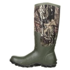 Men's Rocky 16" Core Rubber Waterproof Boots -Work Shoe Store 2 650 rocky 16 core rubber waterproof mossy oak