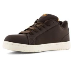 Men's Volcom Stone Op Art Composite Toe ESD -Work Shoe Store 2 650 volcom stone op art composite toe esd dark brown khaki saffron