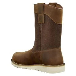 Men's Carhartt 10" Wellington Wedge Waterproof Boots 11 Men's Carhartt 10" Wellington Wedge Waterproof Boots -Work Shoe Store 3 1001 carhartt 10 wellington wedge waterproof boots brown