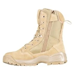 Men's 5.11 8" ATAC 2.0 Arid Side-Zip Boots -Work Shoe Store 3 650 511 8 atac 2 0 arid side zip coyote